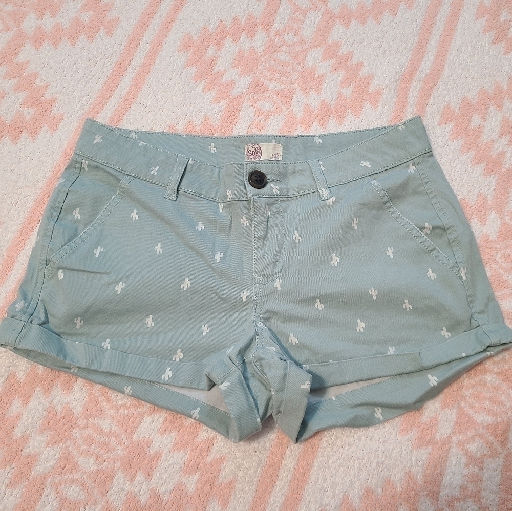 SO cactus shorts size 9